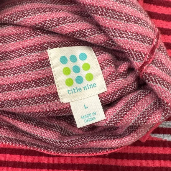 Title Nine Sleeveless Turtleneck Sweater Dress Golf dress Size Large - Picture 5 of 9